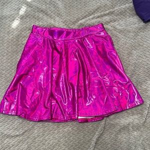 Hot pink skirt w/attached shorts